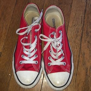 Red converse